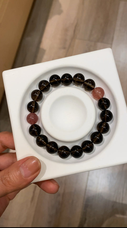 Black&Pink Crystal Bracelet